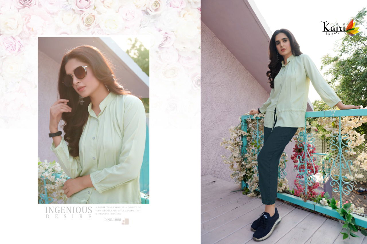 Kajri Mystri 2 Latest Fancy Designer New Style Western Ladies Top Collection